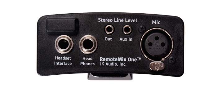 JK Audio RemoteMix One Back