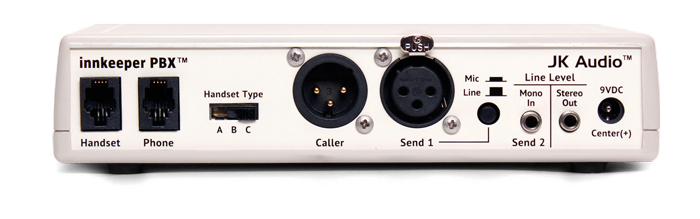 JK Audio innkeeper PBX Back